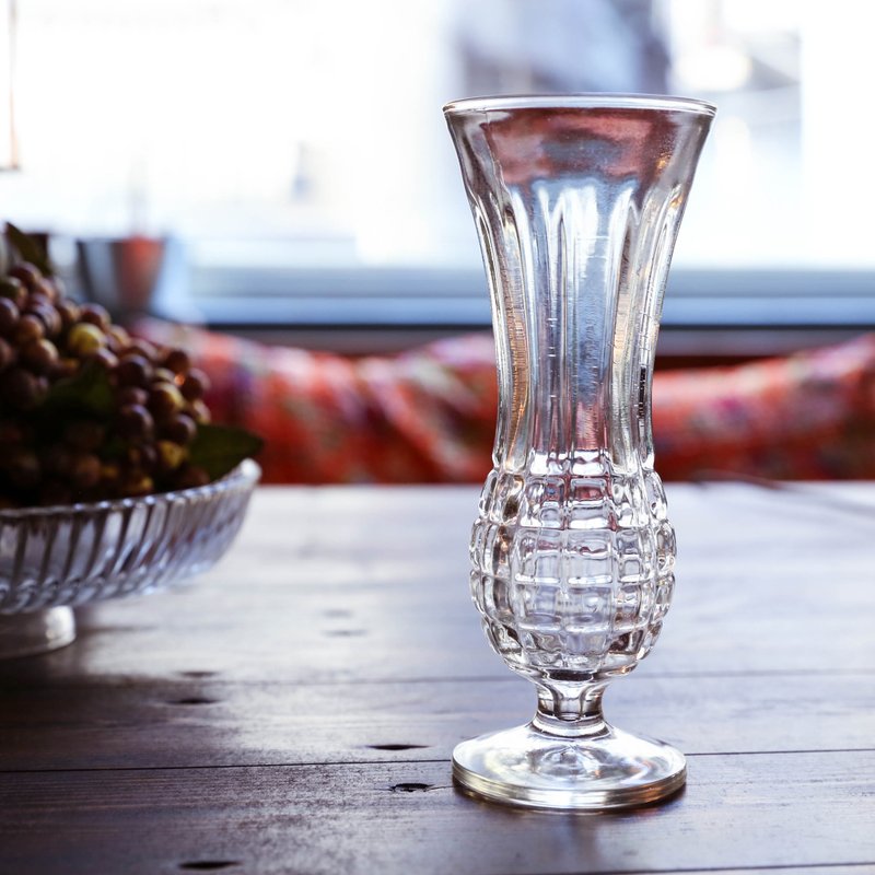 栖仙 SECLUSION OF SAGE / 上扬 / 凤梨玻璃瓶 - 植栽/盆栽 - 玻璃 透明