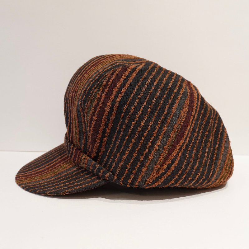 JOJA / 报童 / 翠影 / 毛料 - 帽子 - 羊毛 咖啡色