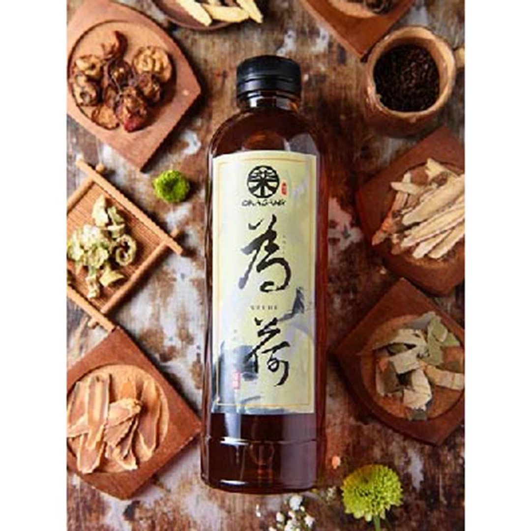 荷叶清心茶  1000ML - 果汁/蔬果汁 - 塑料 金色