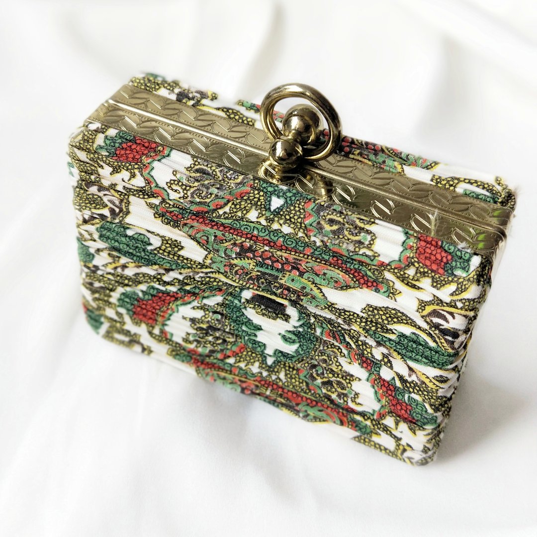 【好日恋物】日本Vintage古董花布收纳盒 - 收纳用品 - 其他材质 多色