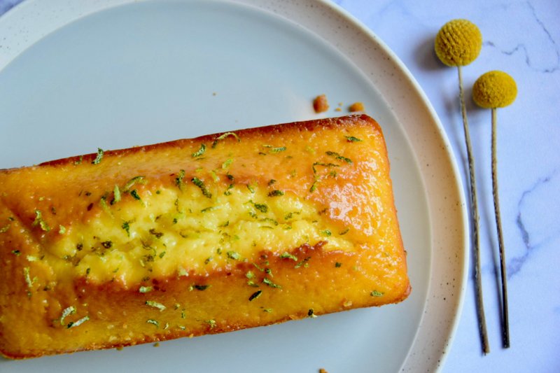 爷爷的柠檬磅蛋糕 - 蛋糕/甜点 - 新鲜食材 白色