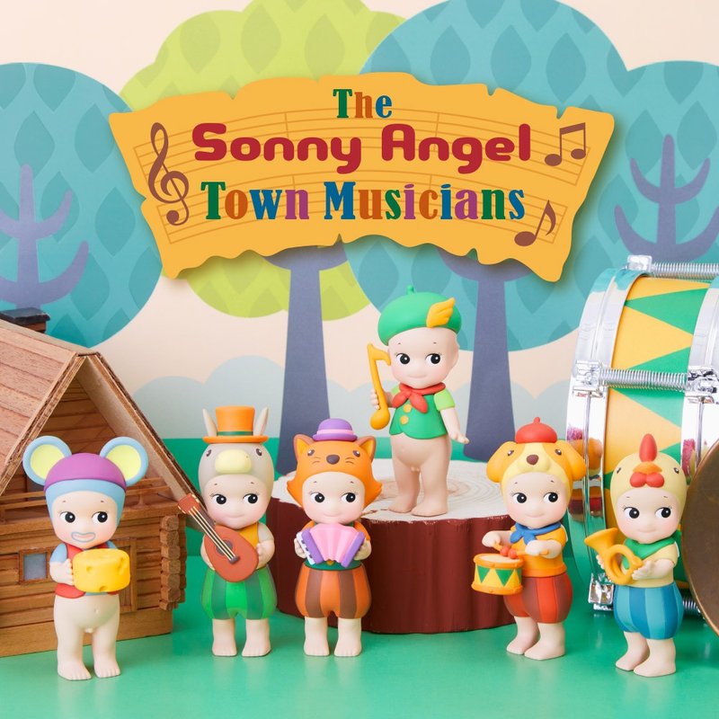 Sonny Angel│2021 Musicians 森林乐手限量版公仔(盒装12入) - 玩偶/公仔 - 塑料 多色