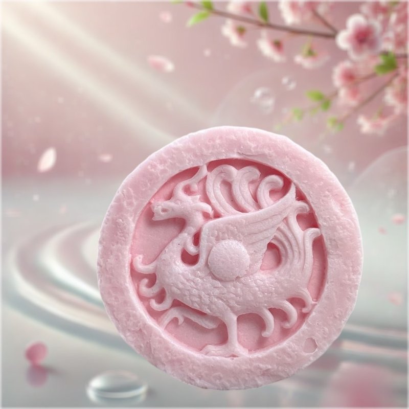 开运精油皂 - 独家特调开运配方 石雕款4神皂系列-朱雀 - 肥皂/手工皂 - 其他材质 多色