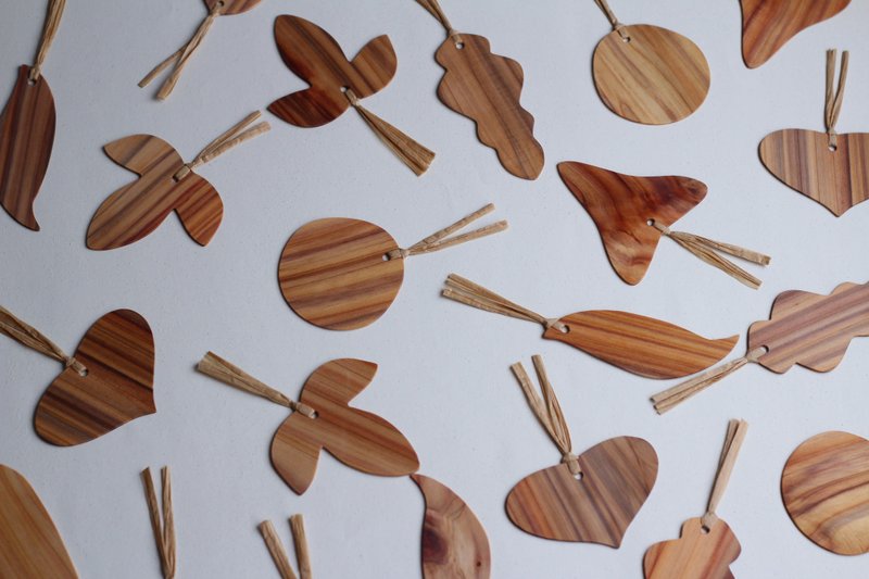 台湾杉书签 / 叶型书签 - 书签 - 木头 