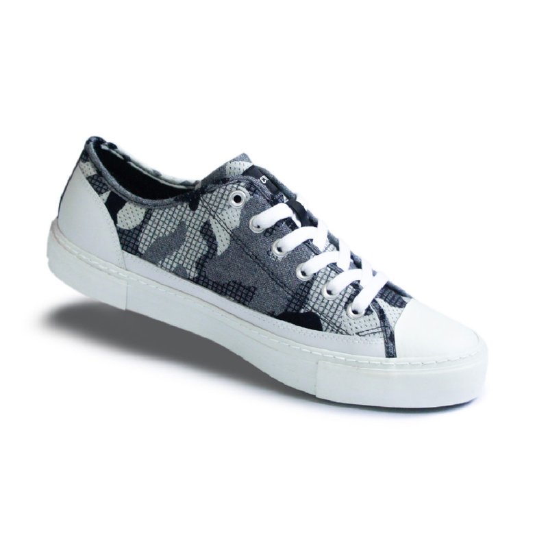 【Off-season sale】 DYCTEAM -  Camo Pattern Jacquard Shoes - 男款休闲鞋 - 其他材质 蓝色