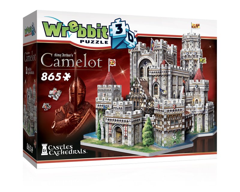 卡美洛 ∕ 亚瑟王传说_3D拼图_865片 - 拼图 - 其他材质 多色