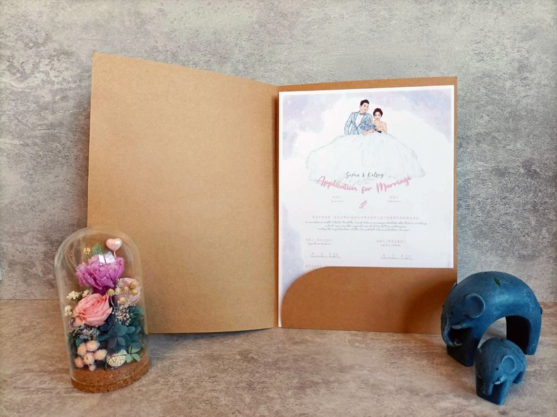 加购商品 / A4书约印制3张 - 卡片/明信片 - 纸 