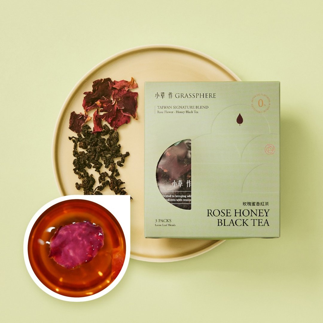 台湾伴手礼 分送亲友首选【玫瑰蜜香红茶】独特荔枝香气 - 茶 - 新鲜食材 绿色