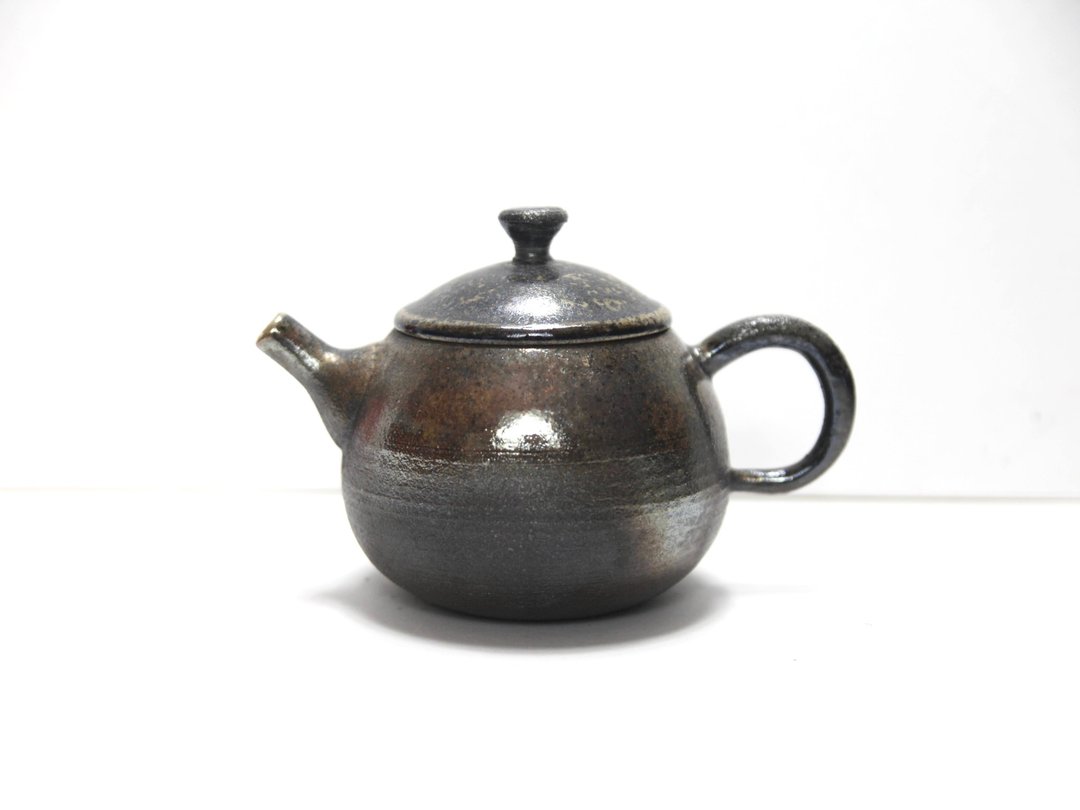 藏菁ㅣ柴烧 胖胖壶 - 茶具/茶杯 - 陶 