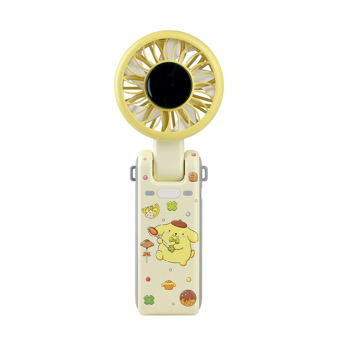 折叠式高速便携风扇 – Pompompurin - 电扇 - 塑料 黄色