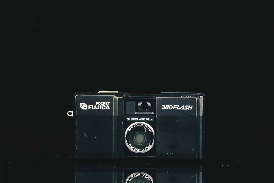 FUJICA POCKET 380 FLASH #5260 #110底片相机 - 相机 - 其他金属 黑色