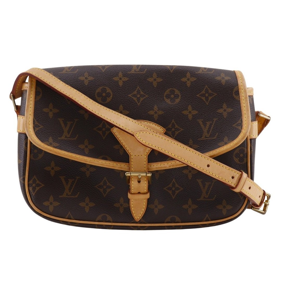 【日本直送】路易威登 LOUIS VUITTON Solongno 肩背包 M42250 Monogram 帆布 棕色 VI0026 女款【二手品】 - 侧背包/斜挎包 - 人造皮革 咖啡色