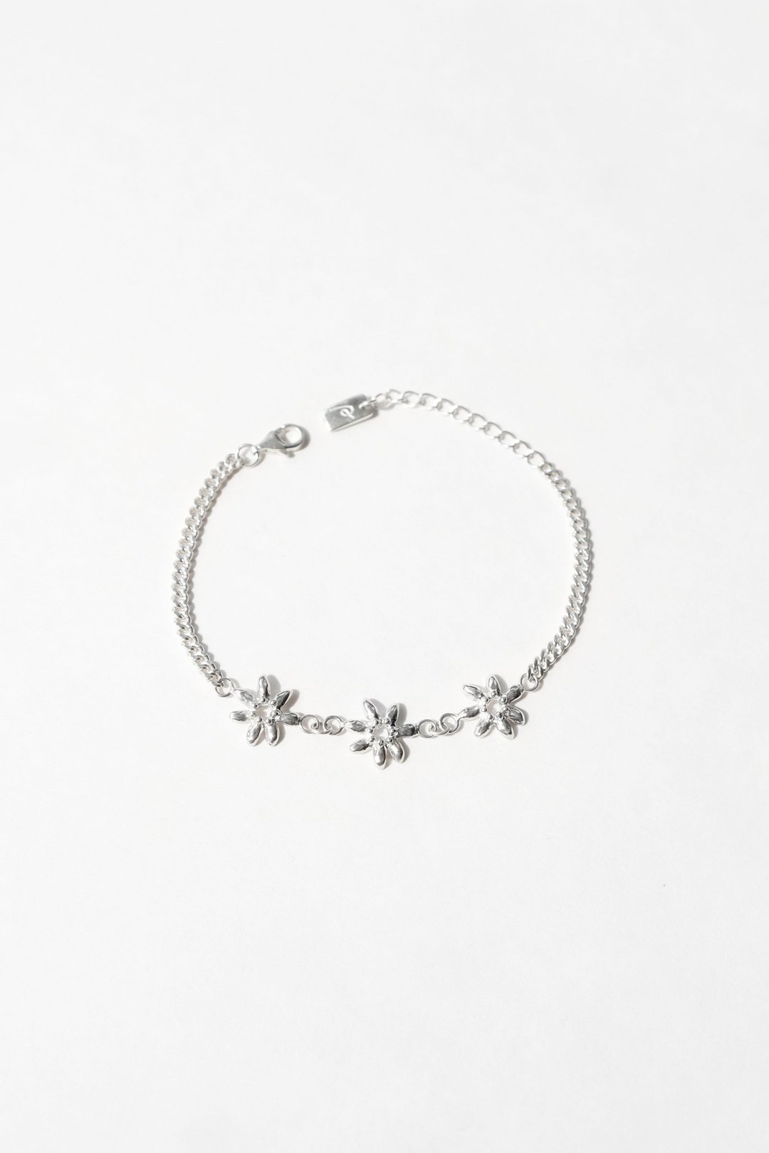 Daffodils Bracelet 冬日水仙手链 - 手链/手环 - 纯银 银色