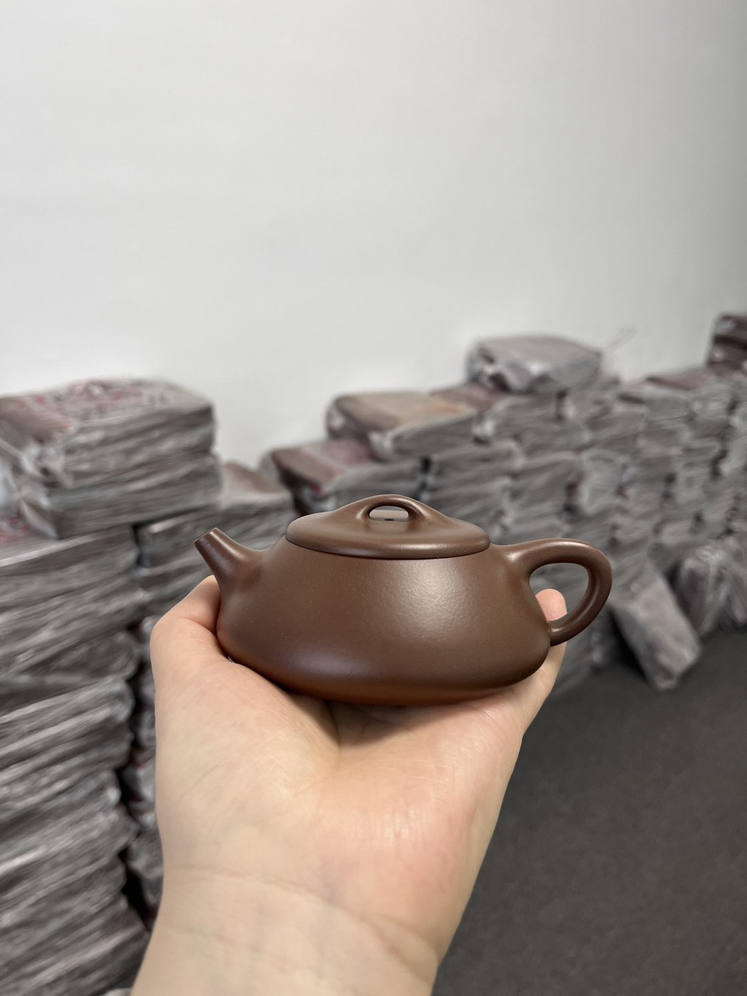 纳瓢 现货实拍 原矿极品文革料 正宗润泽 器型正宗 稳重大气 型神 - 茶具/茶杯 - 陶 灰色