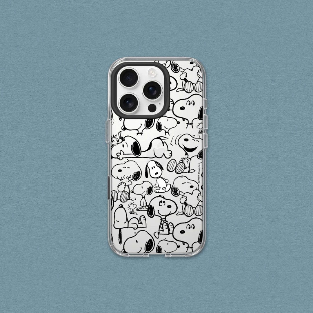 Clear透明防摔手机壳∣Snoopy史努比/找我? for iPhone - 手机壳/手机套 - 塑料 透明