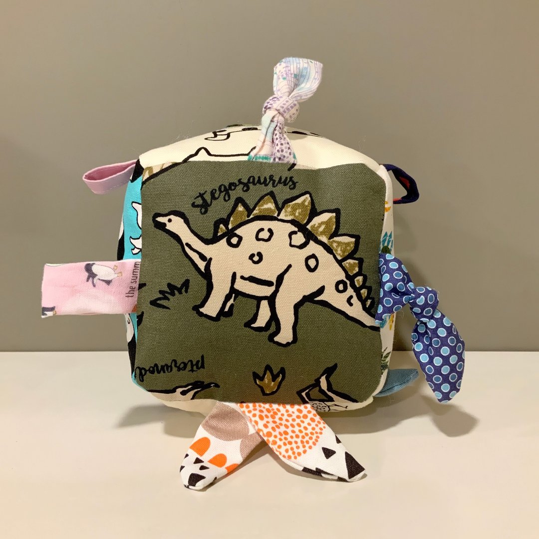 骰子造型布玩--认知+安抚+感觉统合肢体训练--边长12厘米 - 玩具/玩偶 - 棉 