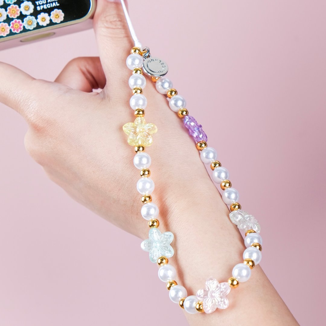 Flower World Ver.2 Phone Charm - 挂绳/吊绳 - 其他材质 多色