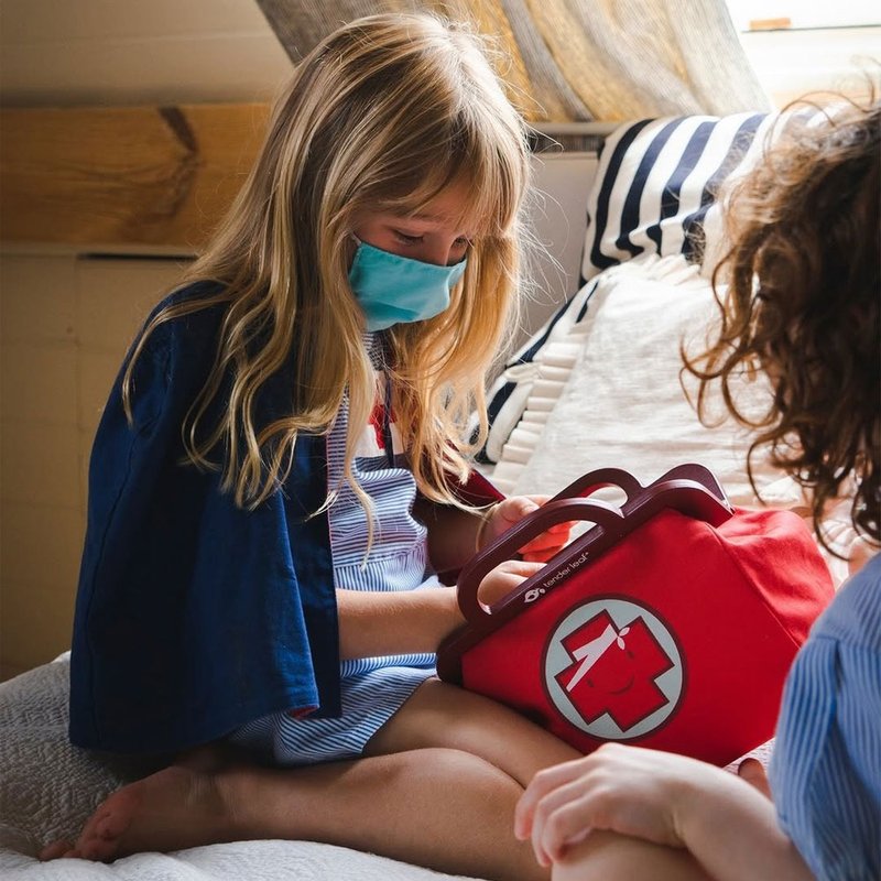 全能医护诊疗包 - 玩具/玩偶 - 木头 