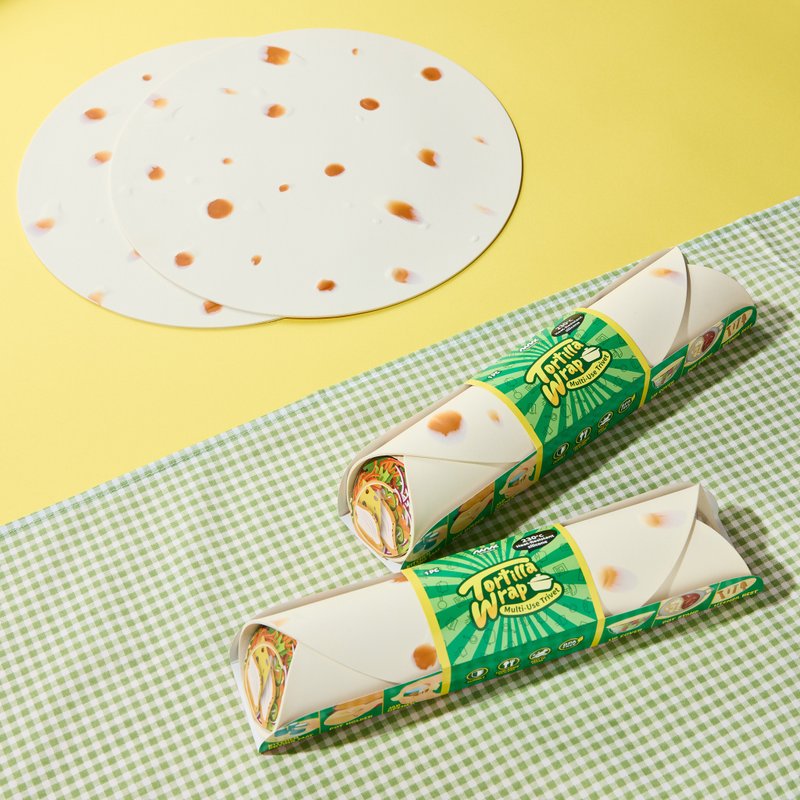 Niknax | Tortilla Wrap Multi-use Trivet - 杯垫 - 硅胶 咖啡色