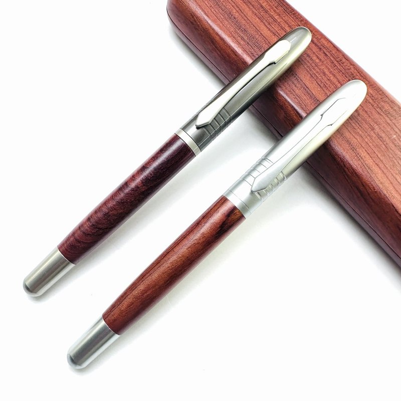 木笔 原木 花梨木 胡桃木 钢珠笔 德国 Schmitd 888F 笔芯 虎之鹤 - 钢珠笔 - 木头 