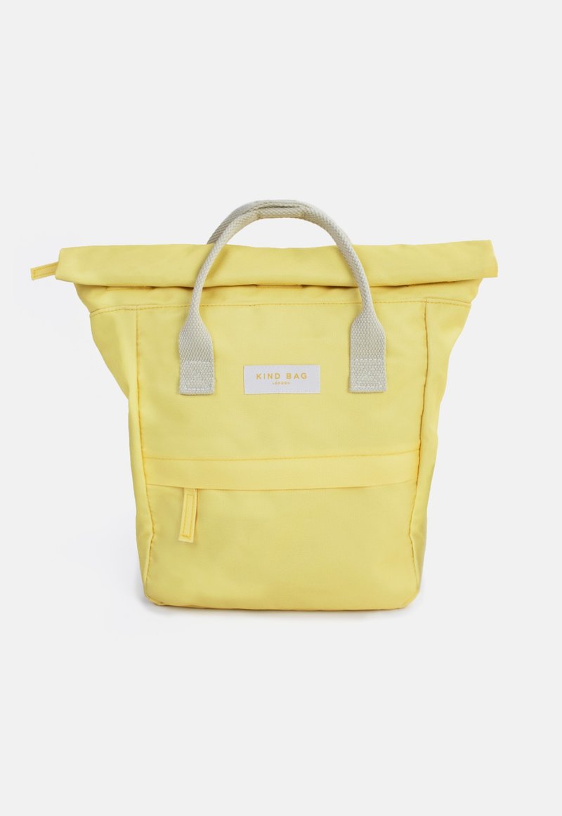 英国Kind Bag-后背包-迷你-莱姆黄 - 后背包/双肩包 - 环保材料 黄色