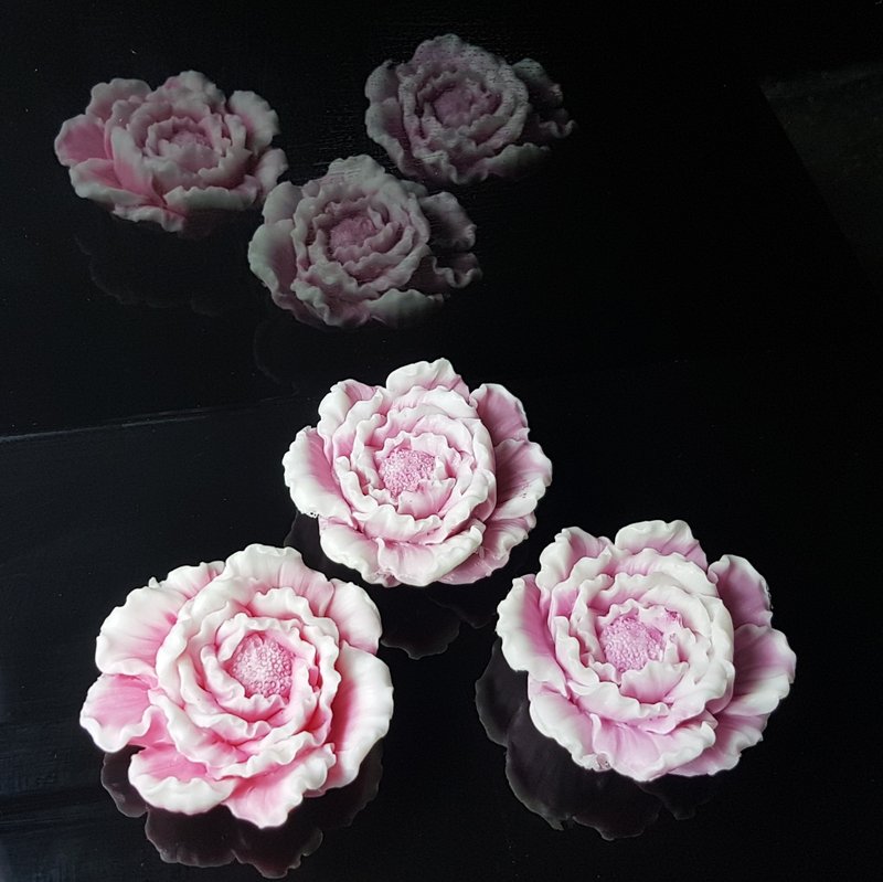 牡丹花手工皂 - 肥皂/手工皂 - 其他材质 紫色