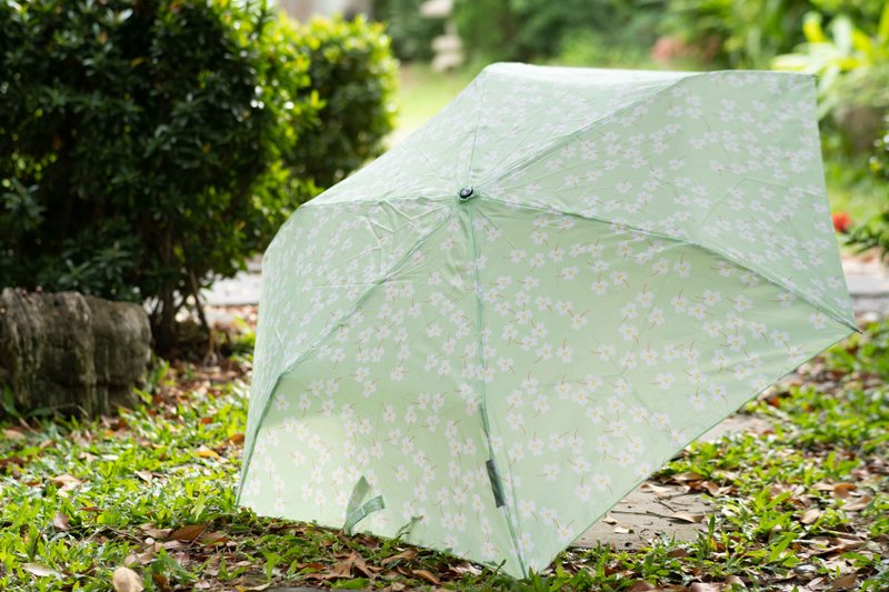 UrbaneUmbrella 缤纷小碎花抗UV晴雨伞 – 淡粉绿、莓红、宝石蓝 - 雨伞/雨衣 - 其他人造纤维 多色