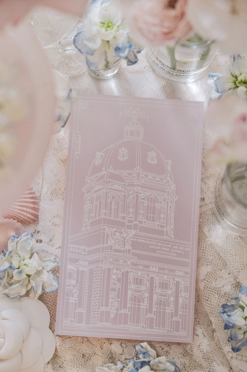 Before Sunset 爱在日落黄昏时 原创亚克力印章 维也纳风景印章 - 印章/印台 - 压克力 