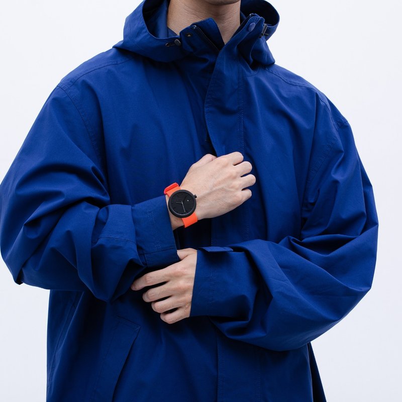 日本 YOT WATCH 40mm手表 / 萤光橙 - 男表/中性表 - 其他材质 橘色
