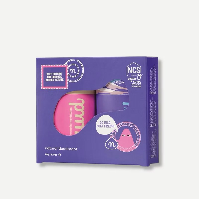 Nuud Care 纸管装天然高效香体膏 (孖装) - 香水/香膏 - 环保材料 多色