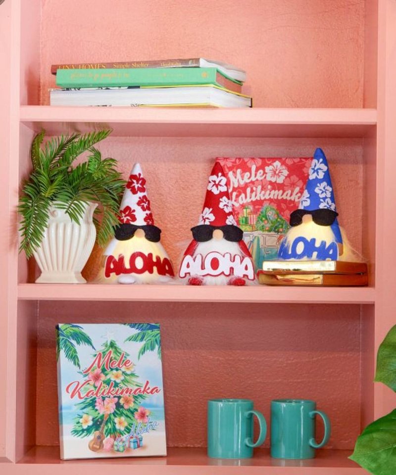 【热门预购】夏威夷圣诞精灵小夜灯 (3色) 49JP5301 - 玩偶/公仔 - 其他材质 