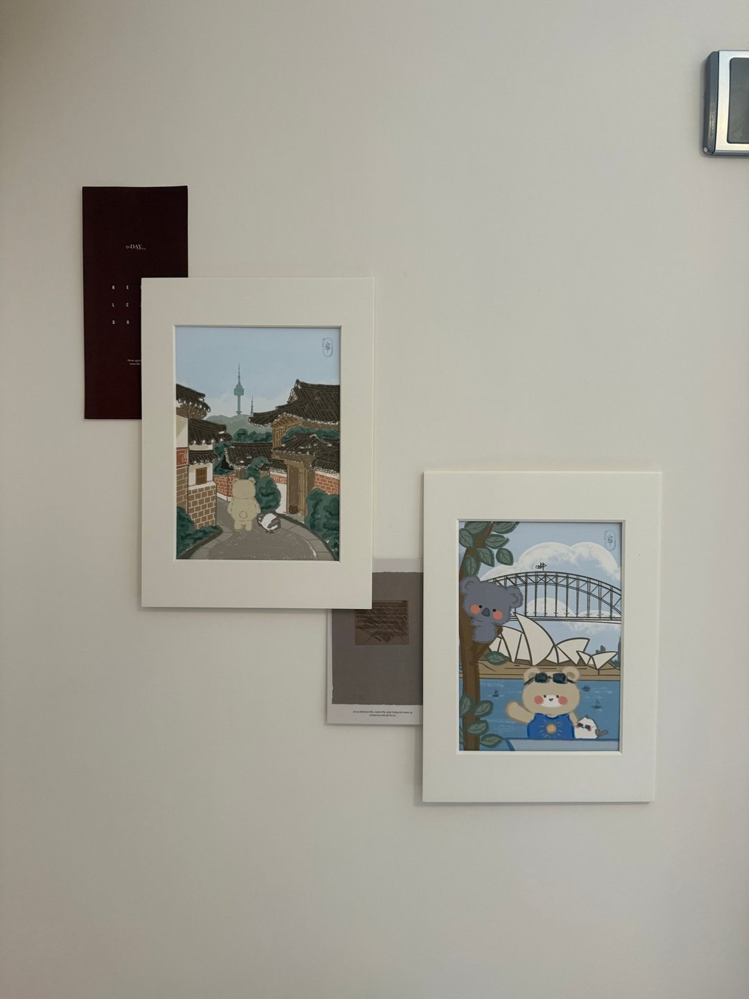 旅行系列挂画连相框 - 画框/相框 - 纸 