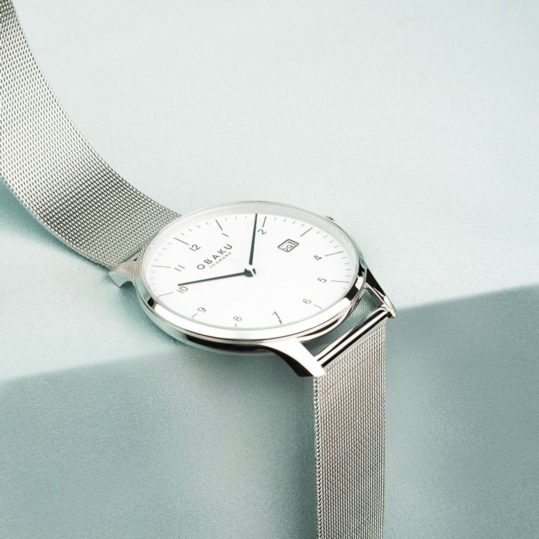 Obaku 银-V298LDCWMC-33.8mm - 女表 - 不锈钢 多色