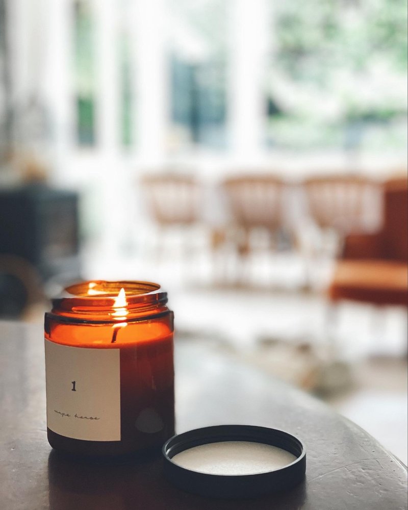 【香氛蜡烛】Daily Like,简约质感大豆香氛蜡烛 - 蜡烛/烛台 - 蜡 白色