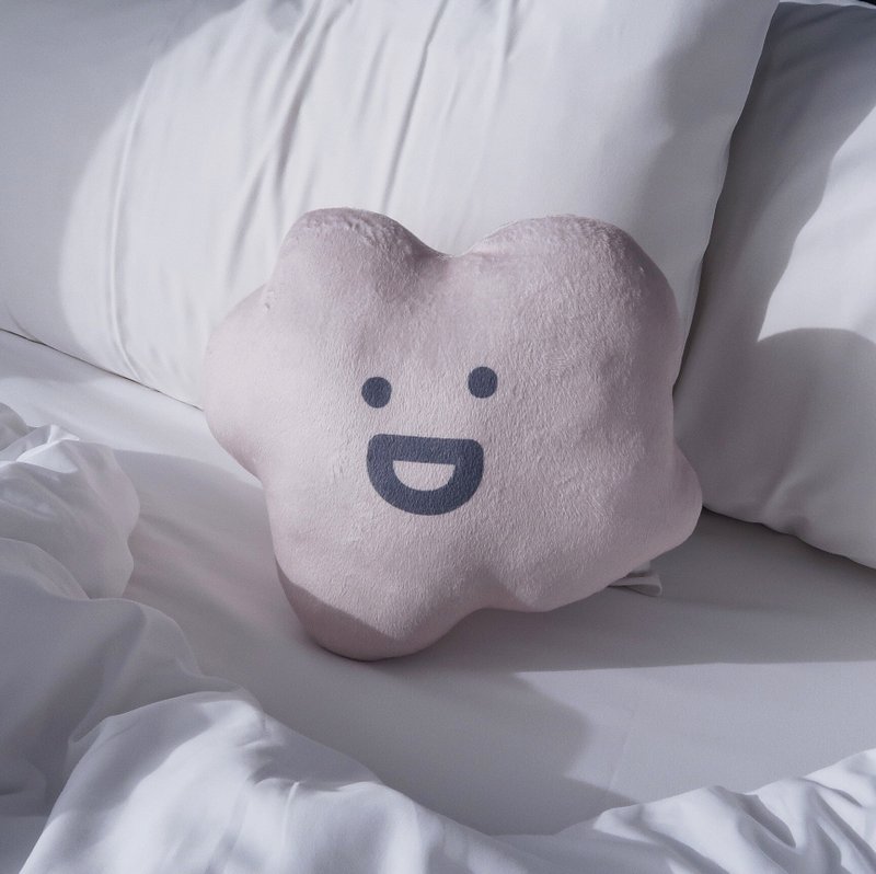 乐乐-超细短绒毛 抱枕 靠枕 午睡枕 - 枕头/抱枕 - 聚酯纤维 卡其色