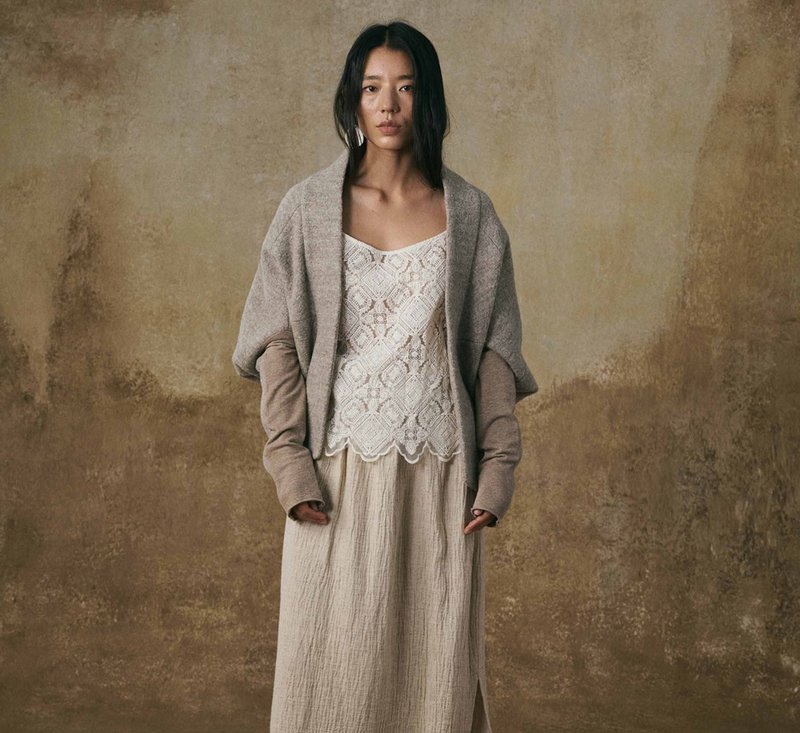 【毛呢两穿】新中式复古 解构拼接短外套 - 女装休闲/机能外套 - 羊毛 灰色