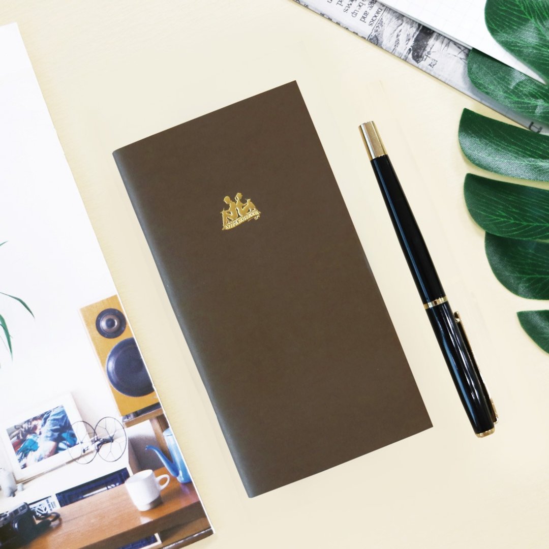 KEEP A NOTEBOOK 写笔记 CKN-020L Handy 原色牛皮笔记15 (焦茶) - 笔记本/手帐 - 纸 咖啡色
