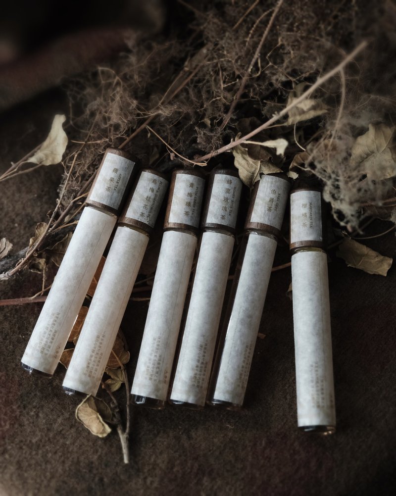 【Pinkoi 独家商品】DISCOVERY SET • 10ML 茶系列香水 纯素天 - 香薰/精油/线香 - 精油 橘色