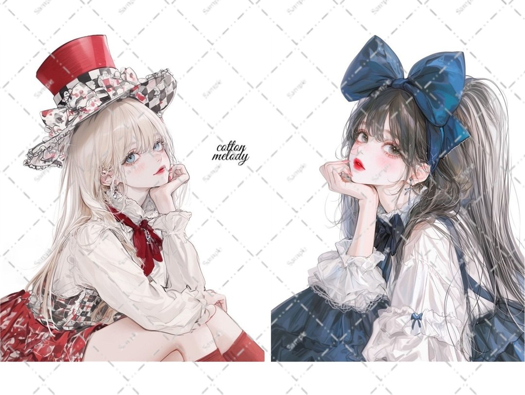 原创贴纸 no.6866 人物贴纸 原创贴纸 人物贴纸 女孩贴纸 原创人物贴纸 - 贴纸 - 纸 