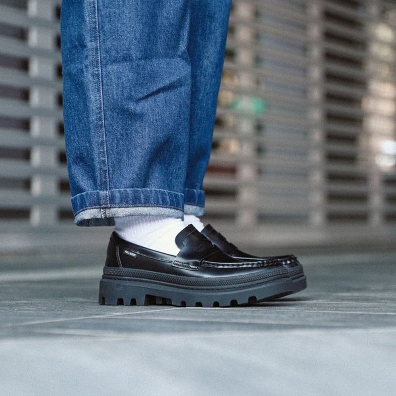 PALLADIUM PALLATROOPER MOC 潮流质感乐福鞋 男女共款 74371 - 女款休闲鞋 - 其他材质 多色