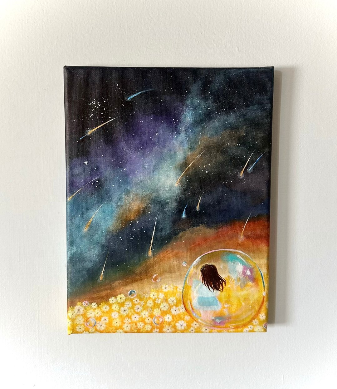 【探索绚烂】18*24 压克力画/丙烯画作/挂画/装饰画 - 海报/装饰画/版画 - 棉 多色