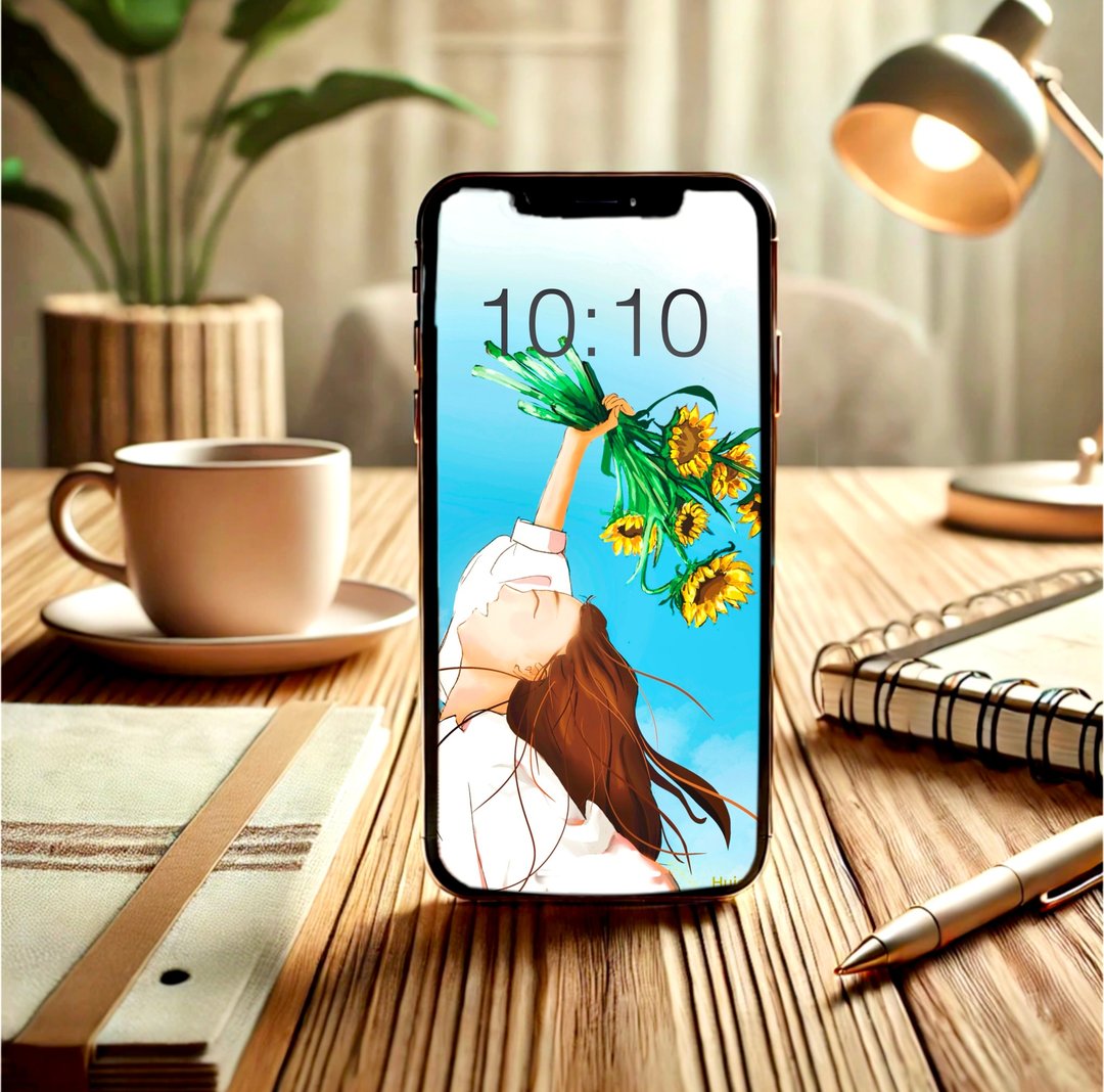 手机壁纸-向阳 崭新的一天 - 电脑手机桌布/贴图/App 图示 - 其他材质 