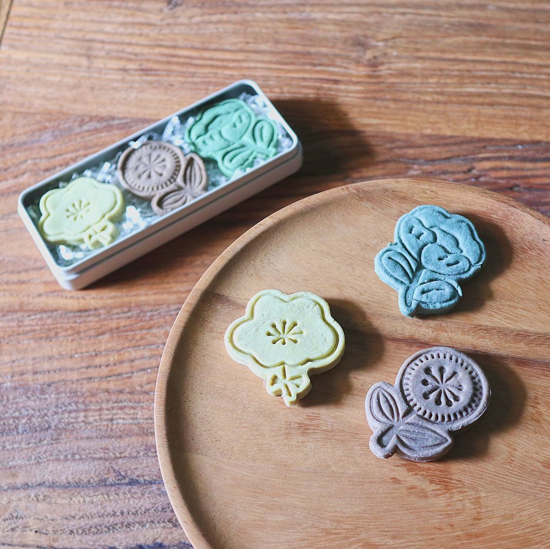 花朵饼干 手工皂 - 肥皂/手工皂 - 浓缩/萃取物 