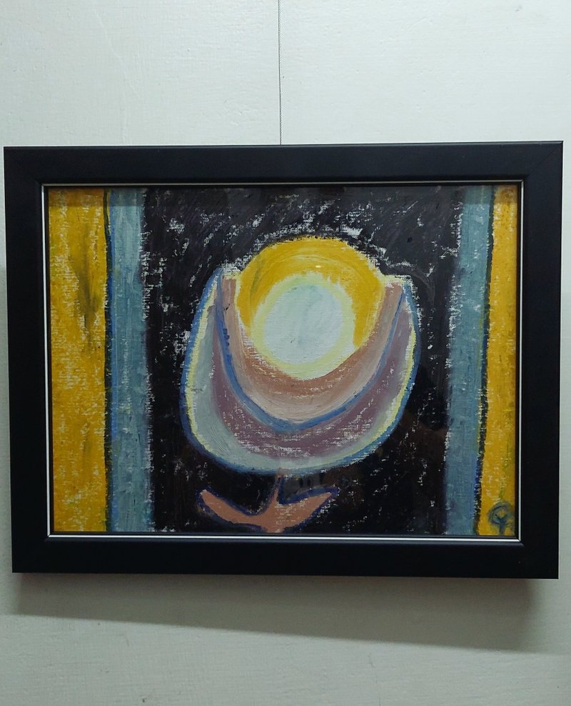 原画 盈满光亮 - 海报/装饰画/版画 - 纸 黄色