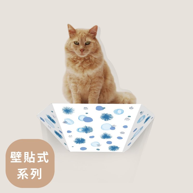 折折跳台45cm- 恬静幻梦-原创设计 - 抓板/跳台 - 纸 多色