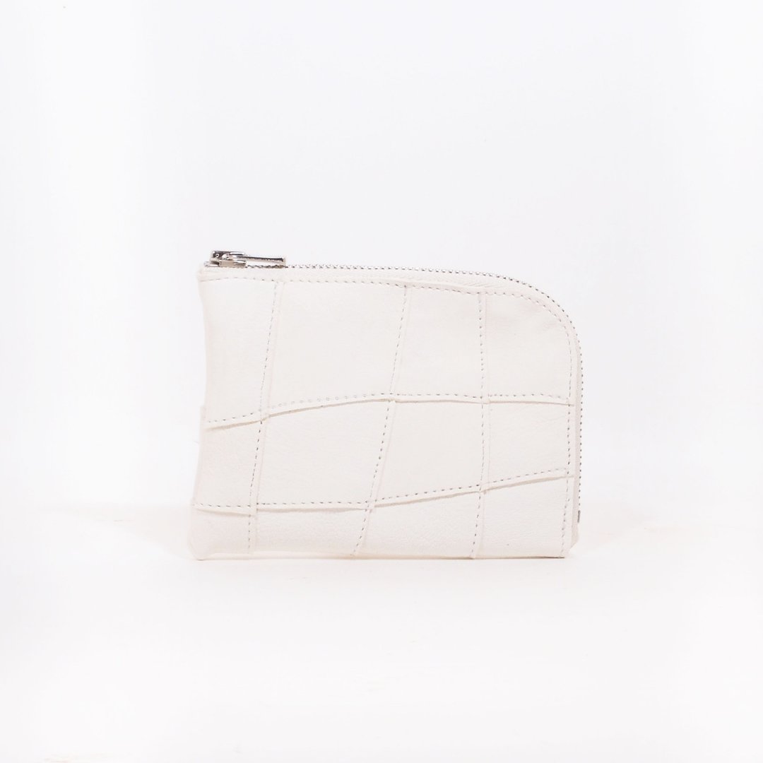 random leather wallet26/皮革/L型/迷你皮夹/零钱包/卡夹/sw001_26 - 零钱包 - 真皮 白色