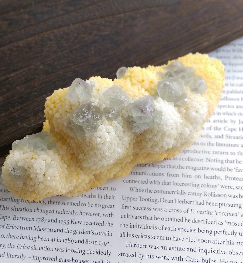 Fluorite  贵州产地  萤石 水晶共生 天然矿石 原矿 - 摆饰 - 其他材质 