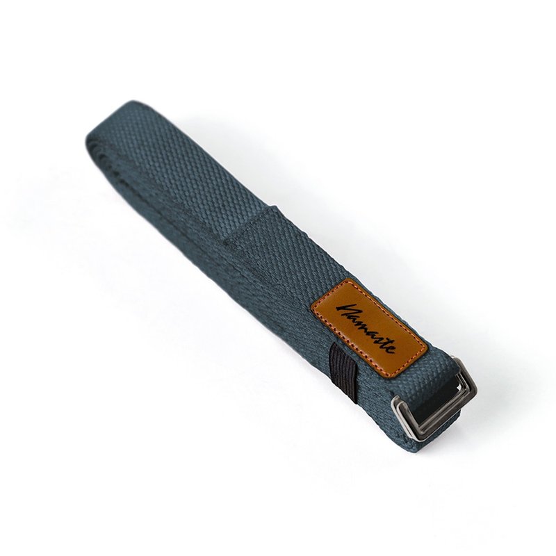【NAMASTE】Iyengar Yoga Strap 艾扬格瑜珈绳(长300cm) - 铁灰 - 运动/健身用品 - 棉．麻 灰色
