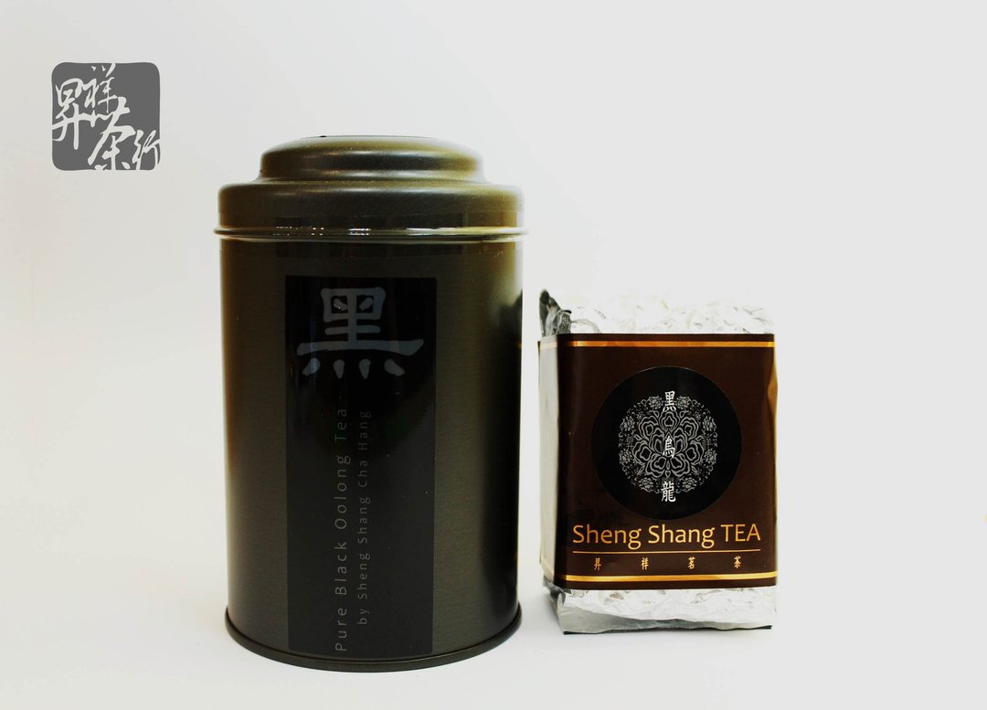 【升祥】炭焙黑乌龙150克/罐 (茶叶/乌龙茶/台湾茶/黑乌龙茶) - 茶 - 新鲜食材 