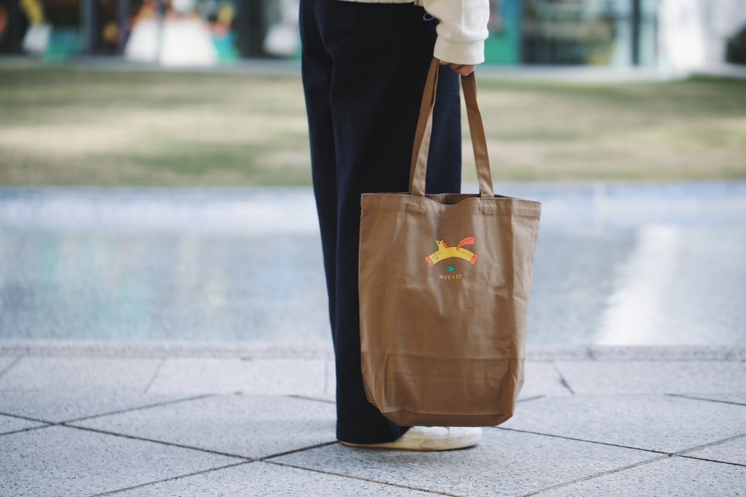 NTTX57 帆布托特包 - 侧背包/斜挎包 - 棉．麻 绿色